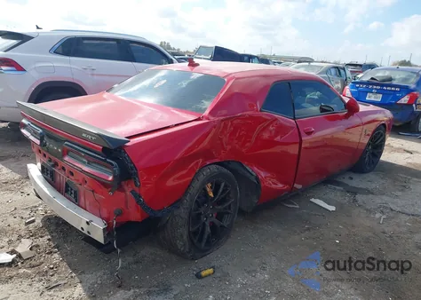 2016 Dodge Challenger Srt Hellcat z USA, uszkodzony, nr VIN 2C3CDZC94GH262985